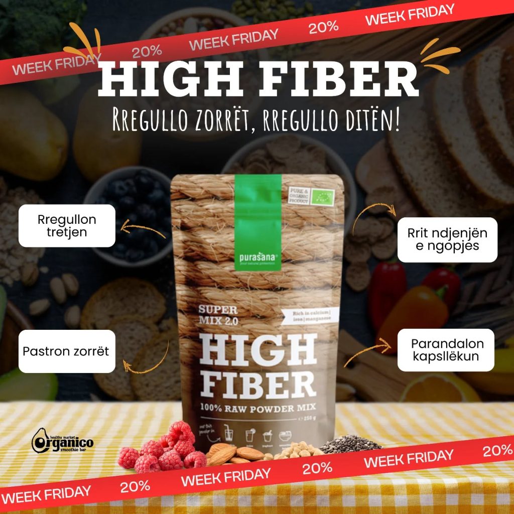 High Fiber Raw Powder